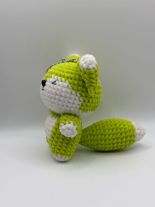 Green Fox keychain