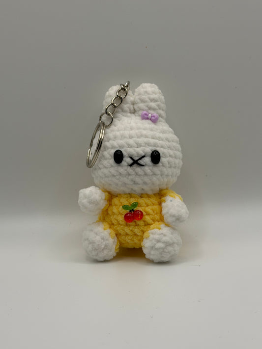 Cherry Bunny Keychain