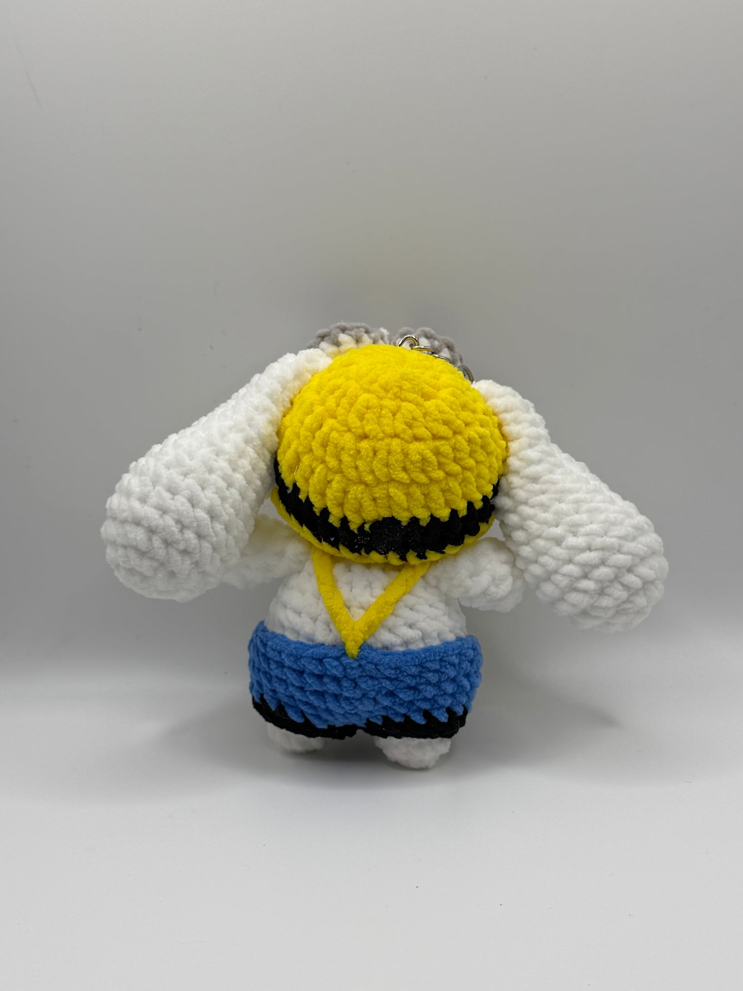 Minion bunny keychain