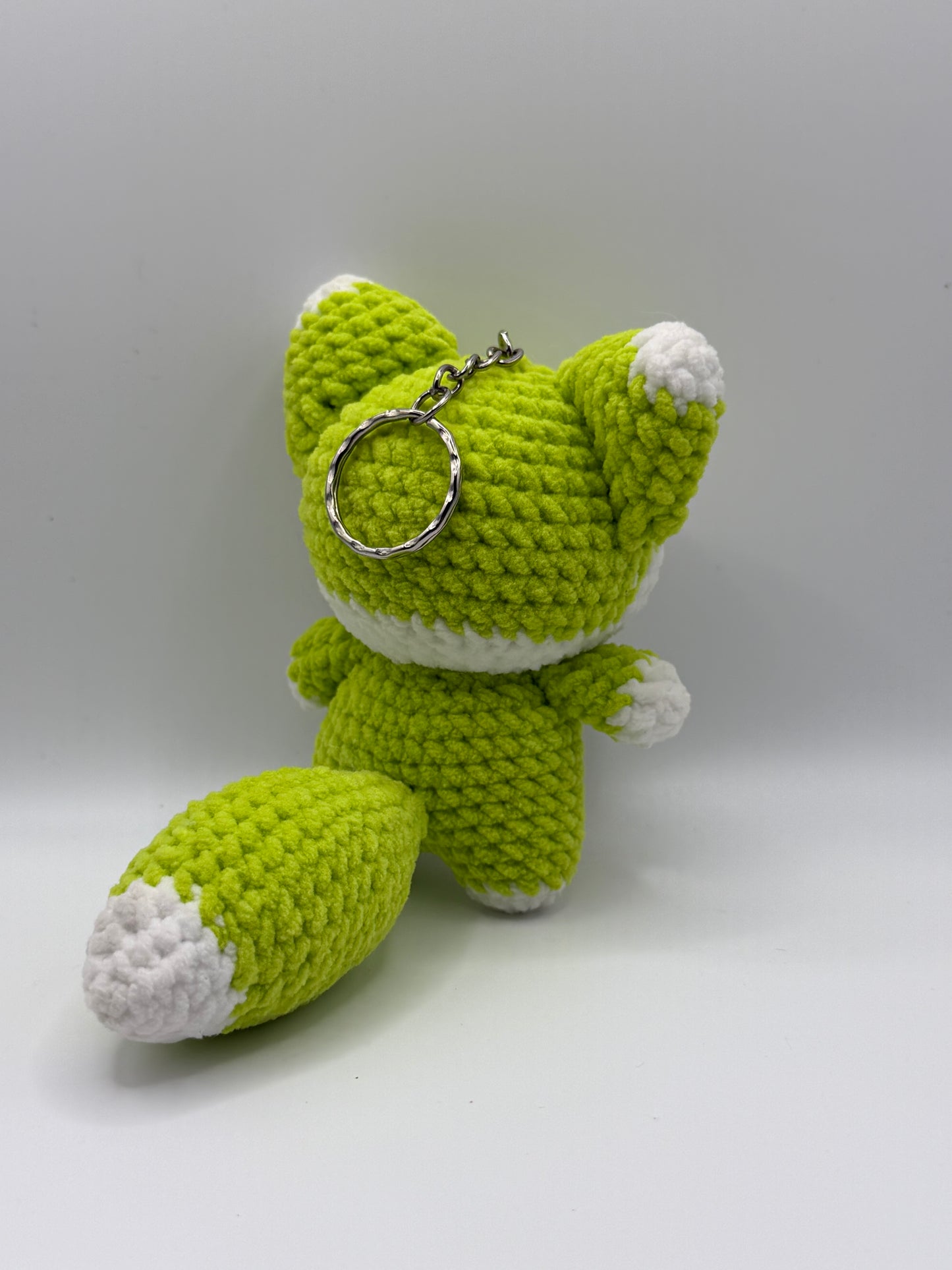Green Fox keychain
