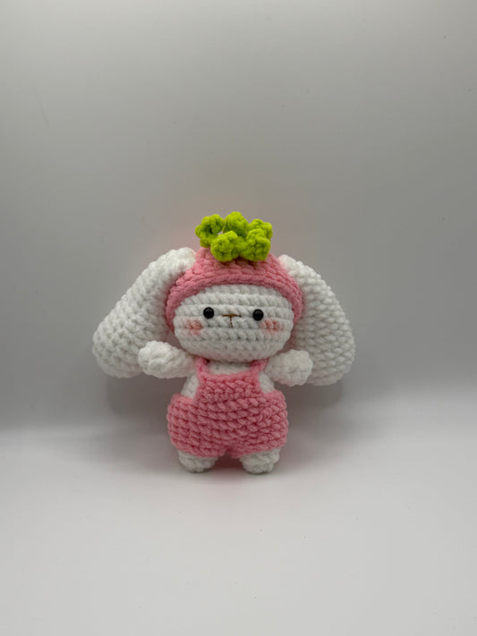 Funny Bunny Keychain
