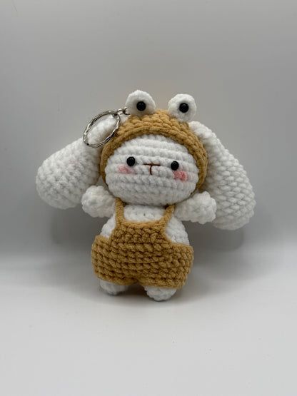 Funny Bunny Keychain