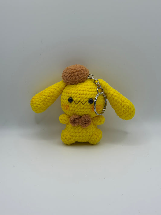 Pompom keychain