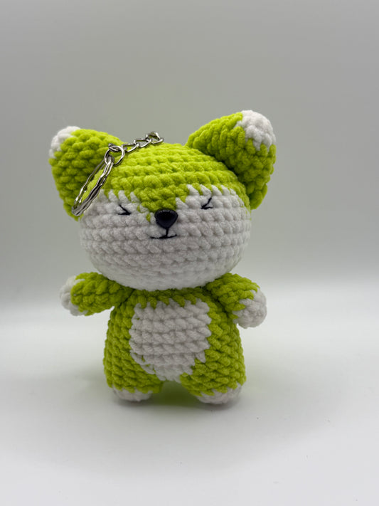 Green Fox keychain