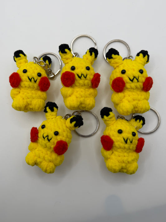 Pika poke keychain