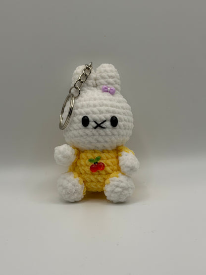 Cherry Bunny Keychain
