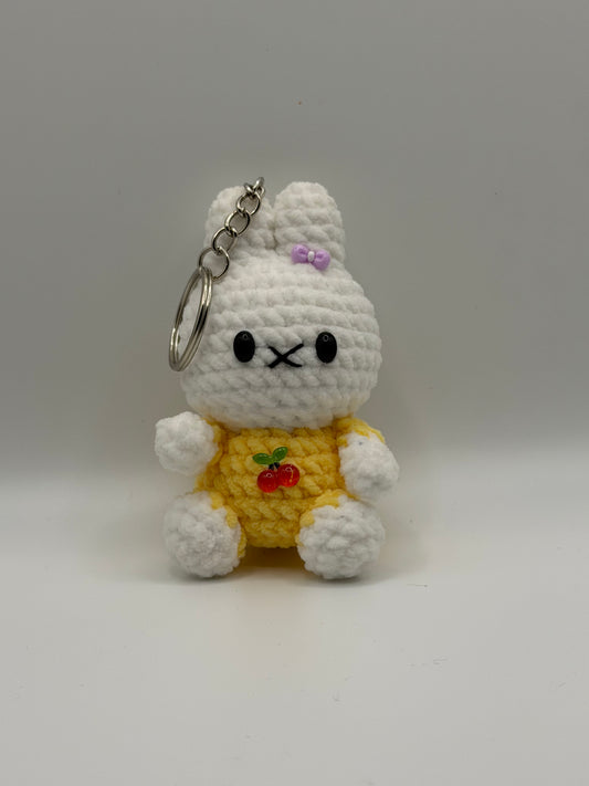 Cherry Bunny Keychain