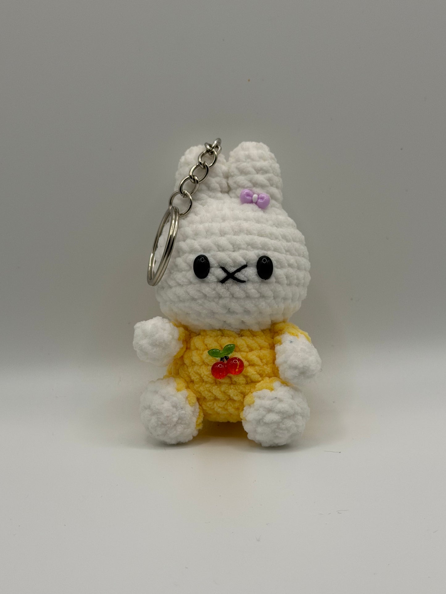 Cherry Bunny Keychain