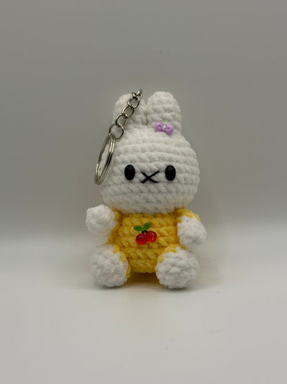 Cherry Bunny Keychain