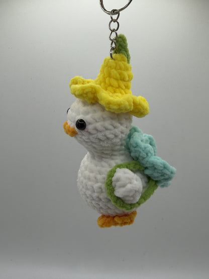 Duck with Flower Backpack