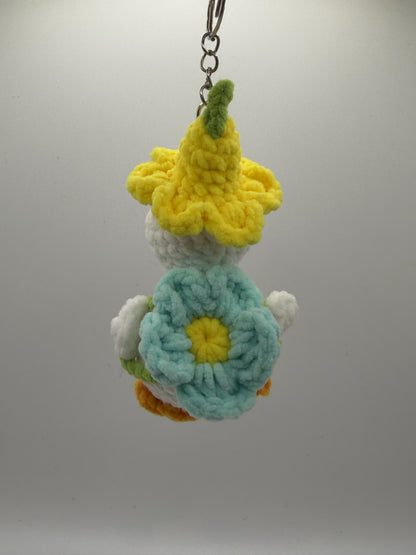 Duck with Flower Backpack
