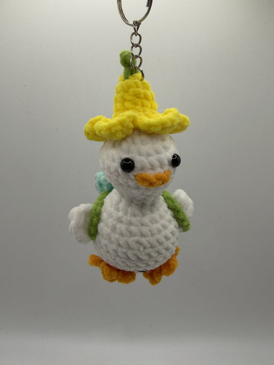Duck with Flower Backpack