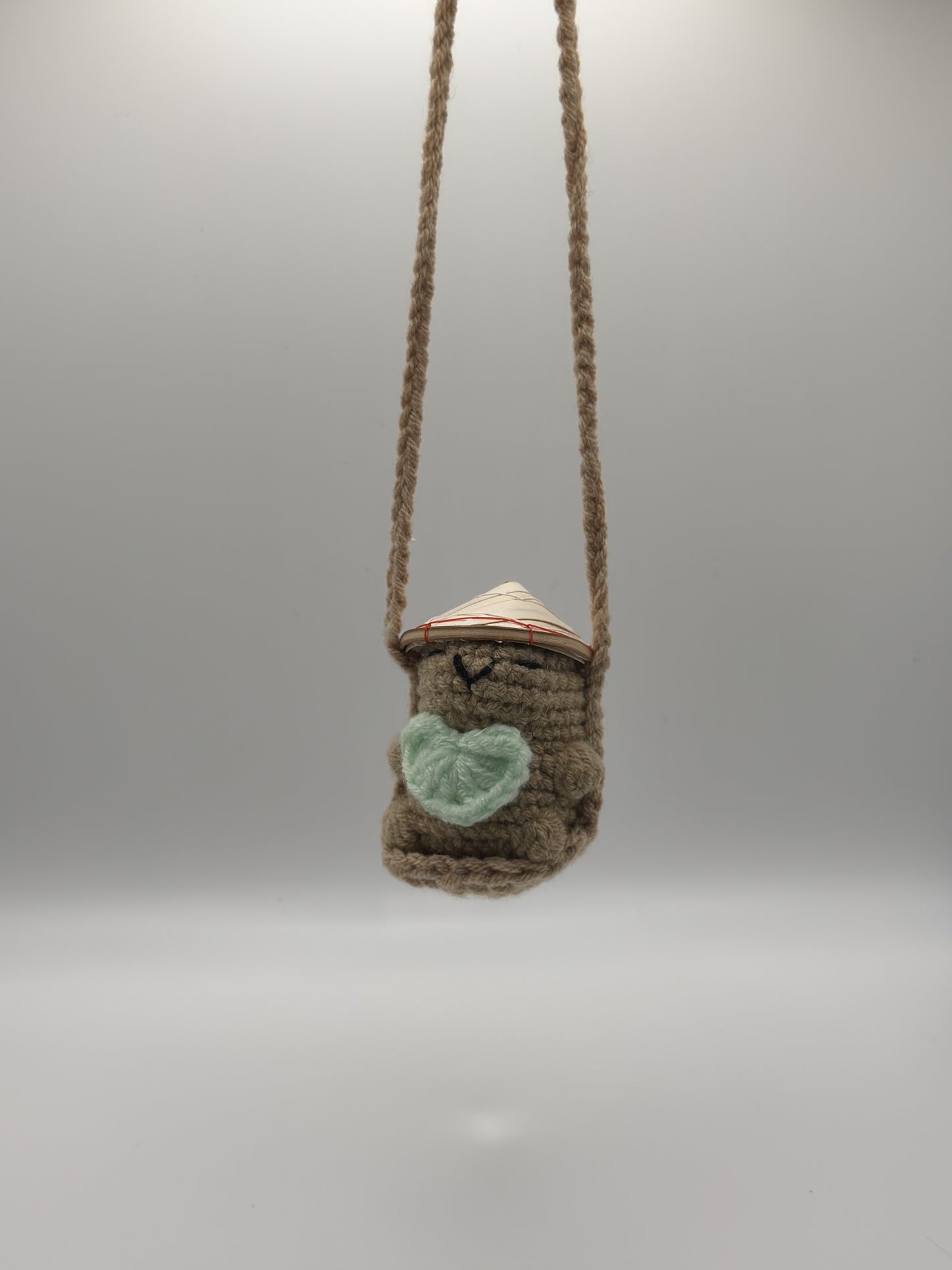 Hanging Sweet Heart Capybaras w/ Hats