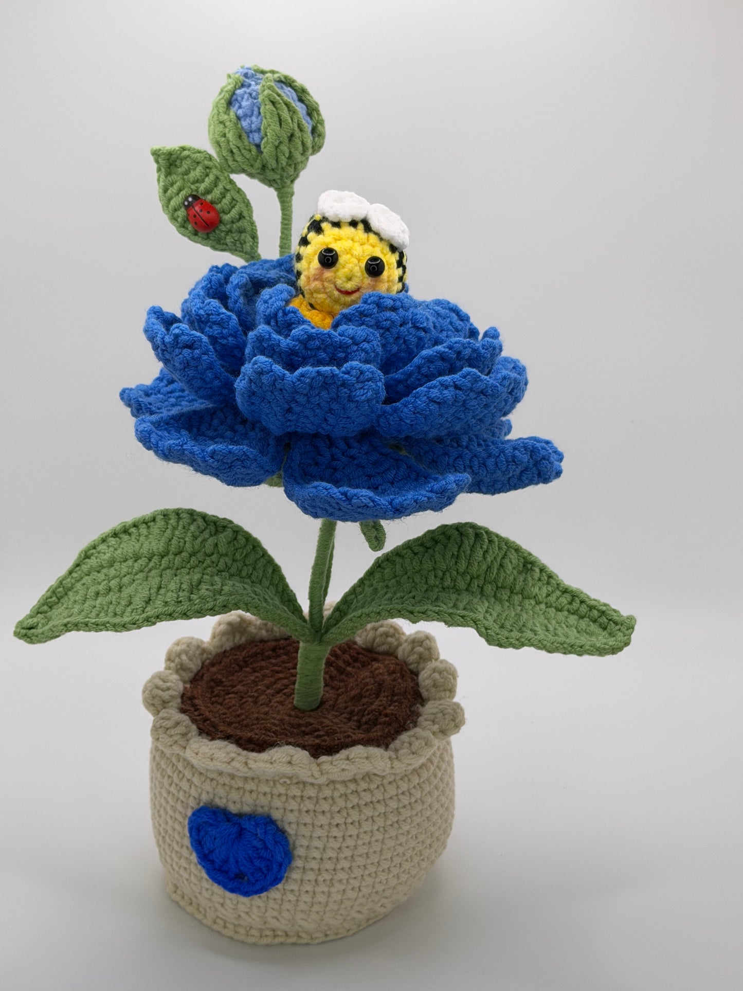 Flower with Bee