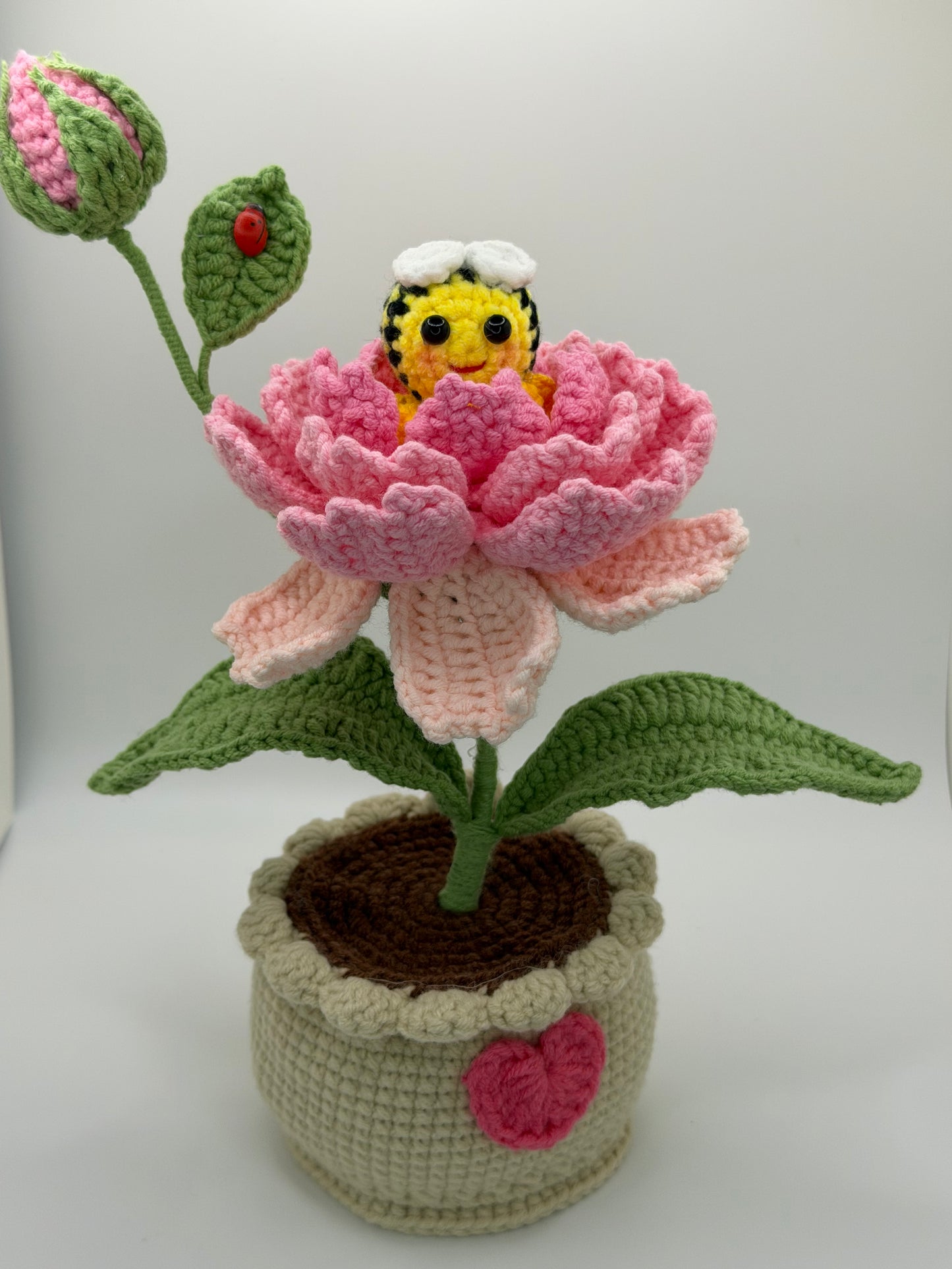 Flower with Bee