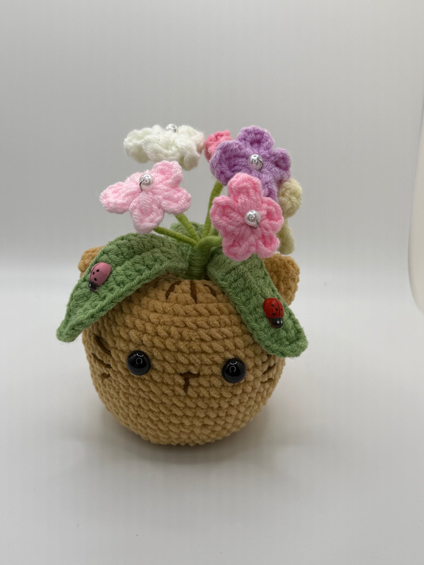 Cat Flower Planter