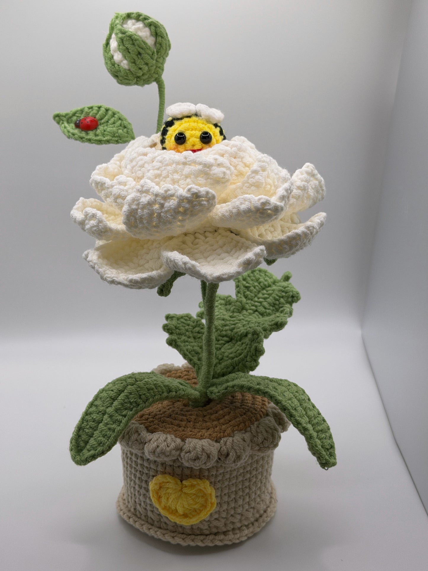 Flower with Bee