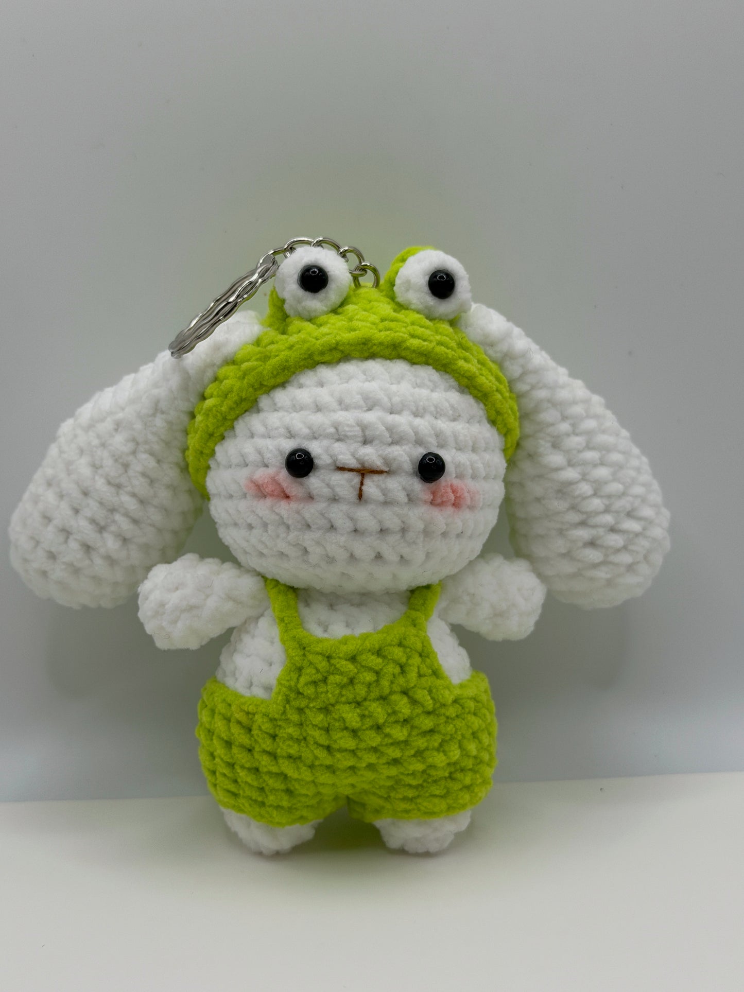 Funny Bunny Keychain