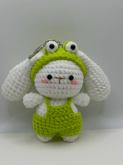 Funny Bunny Keychain